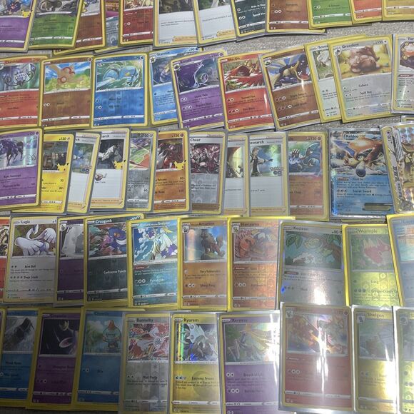 Pokemon cards TCG ~ Celebrations Lot Of 60+ Cards Mint/NM - With Sleeves And Tin - Picture 11 of 15